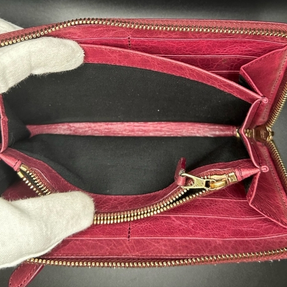 🔥 Authentic Balenciaga Continental Wallet 2015 Motocross Giant 12 - Picture 6 of 11